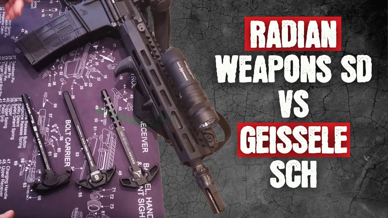 Radian Raptor SD vs Geissele SCH Charging Handle