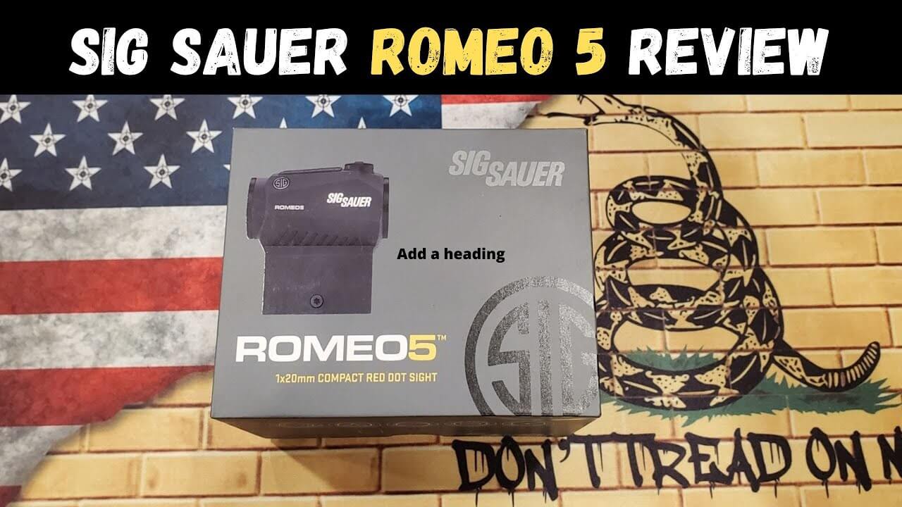 Sig Sauer Romeo5 Red Dot Review