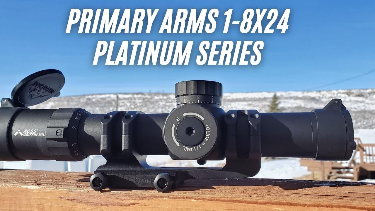 Primary Arms PLx 1-8×24 FFP Scope Review