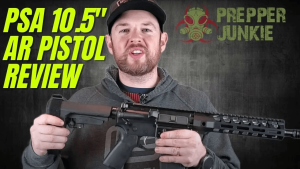 PSA 10.5" CARBINE-LENGTH SBA3 PISTOL