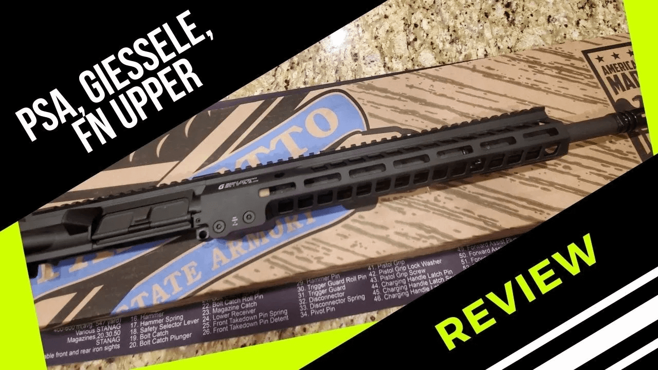 PSA 16″ M4 CHF 5.56 Geissele MK14 Review