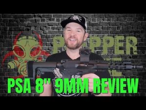 PSA 8" 9MM 1:10 7" LIGHTWEIGHT SBA3 PISTOL