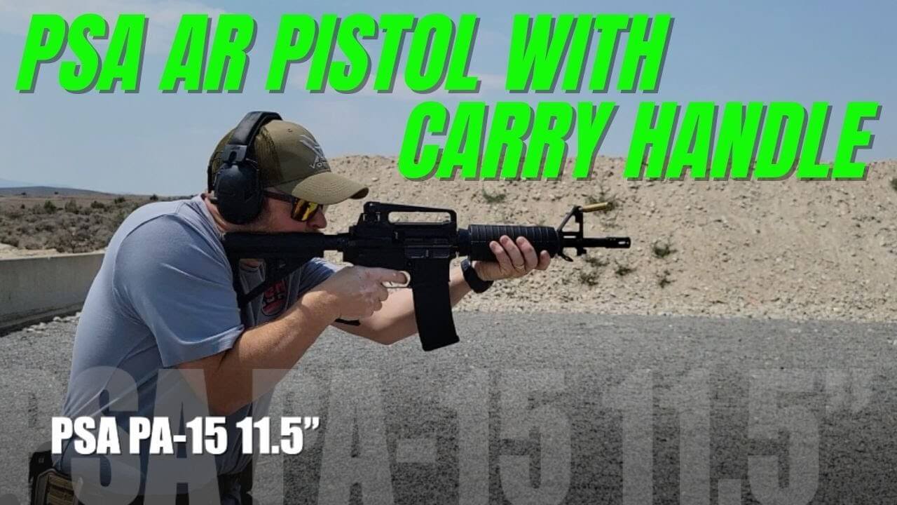 PSA PA-15 11.5″ BTR Pistol Review | Compact AR-15 Performance