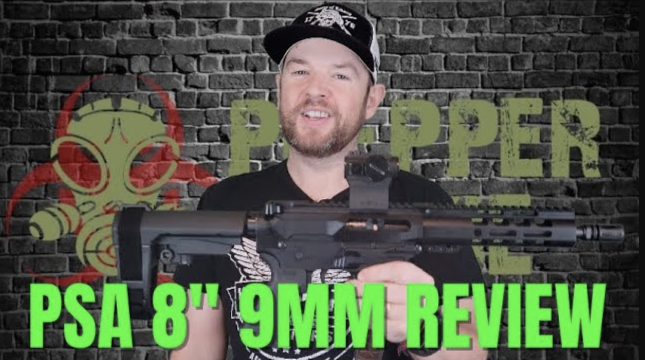 PSA 8″ 9MM 1:10 7″ LIGHTWEIGHT SBA3 PISTOL