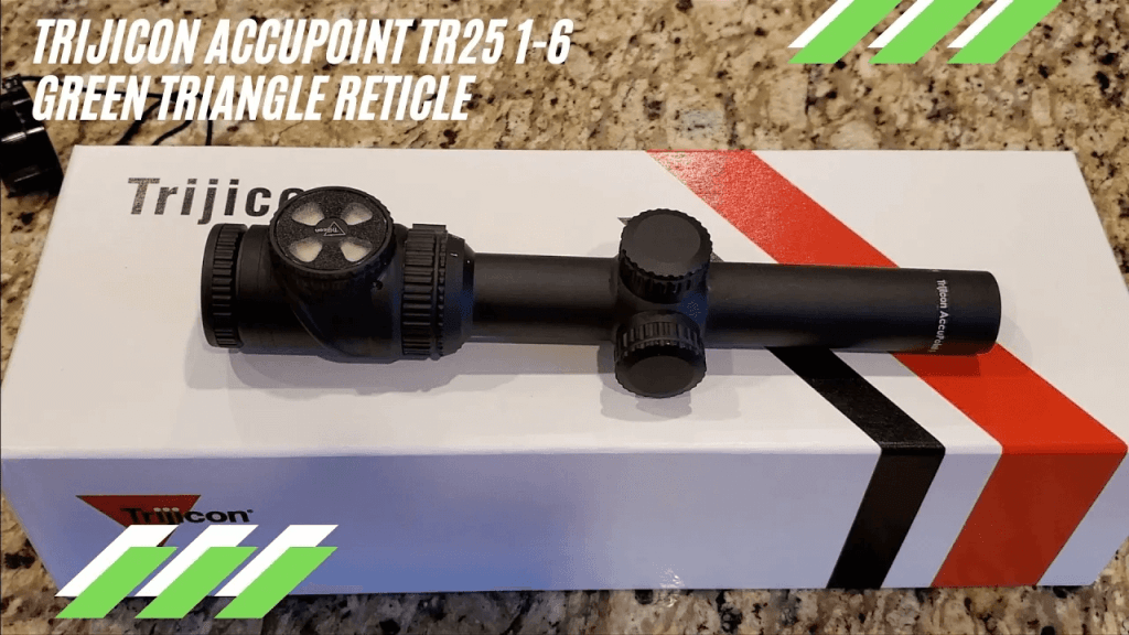 Trijicon AccuPoint 1-6x24mm Triangle Post Review - The Armed Scotsman