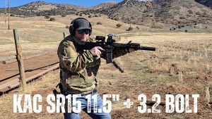 KAC SR15 11.5" + 3.2 Bolt Fixed My Over Gassing