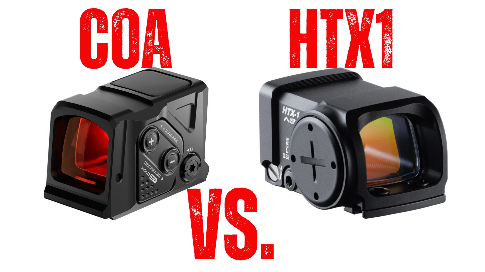 Aimpoint COA vs. Primary Arms HTX-1