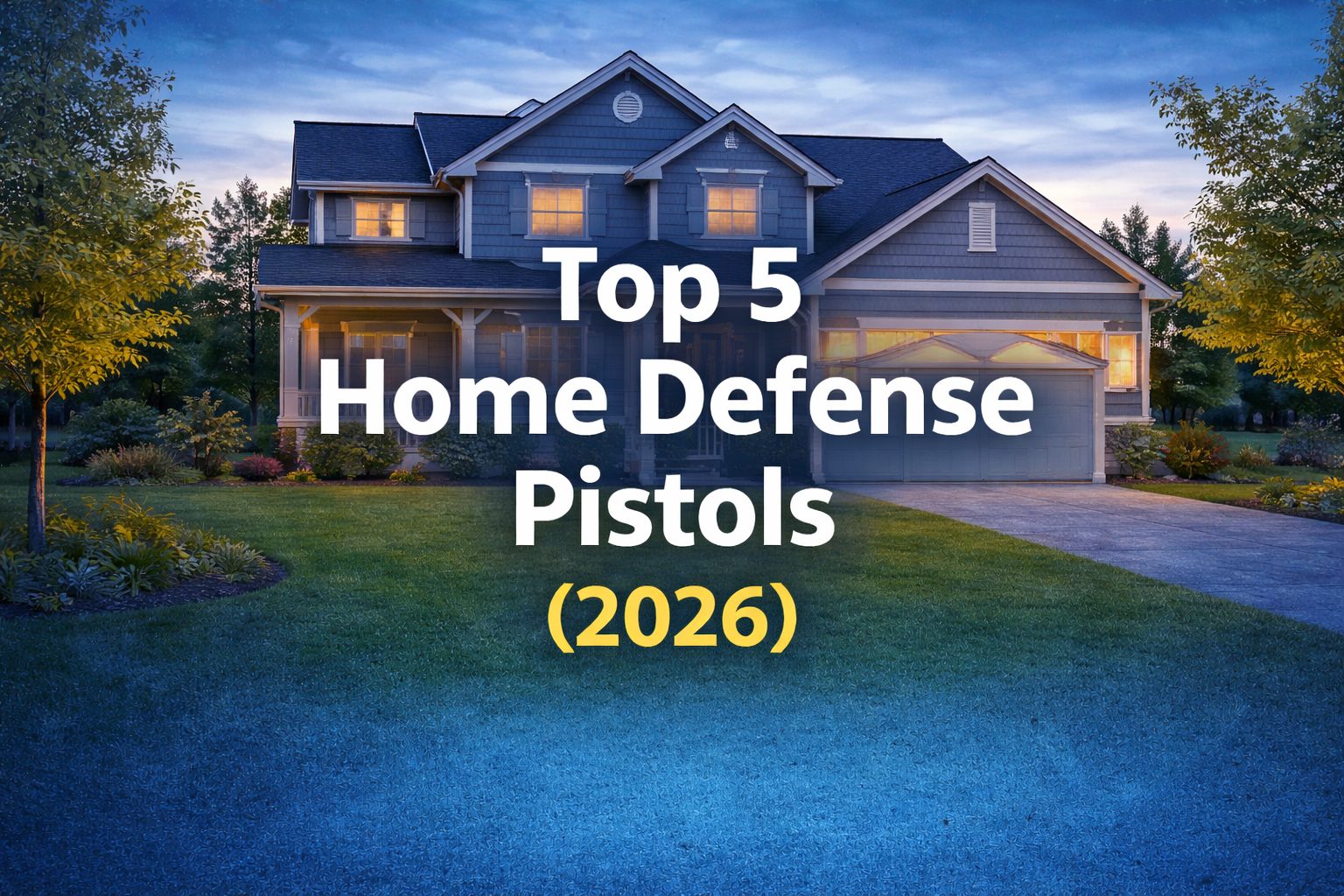 Top home defense pistols of 2026