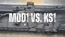 Geissele Super Duty MOD1 vs. Knights Armament KS1