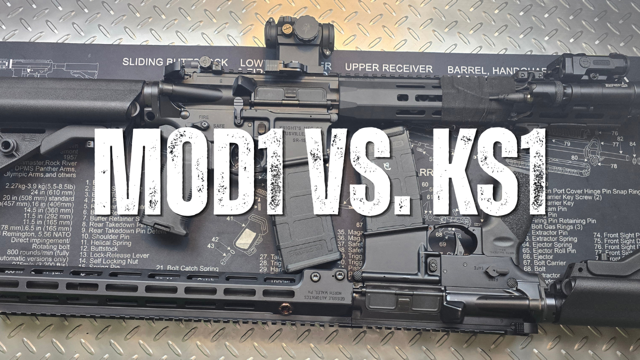 Geissele Super Duty MOD1 vs. Knights Armament KS1
