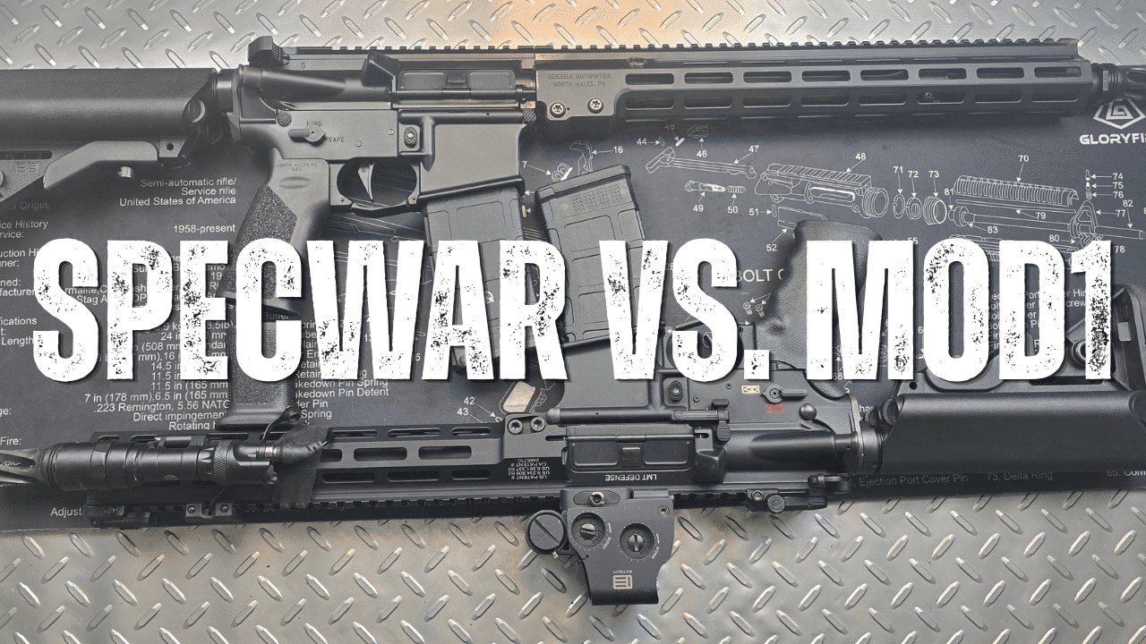 LMT SPECWAR VS Geissele Super Duty MOD1