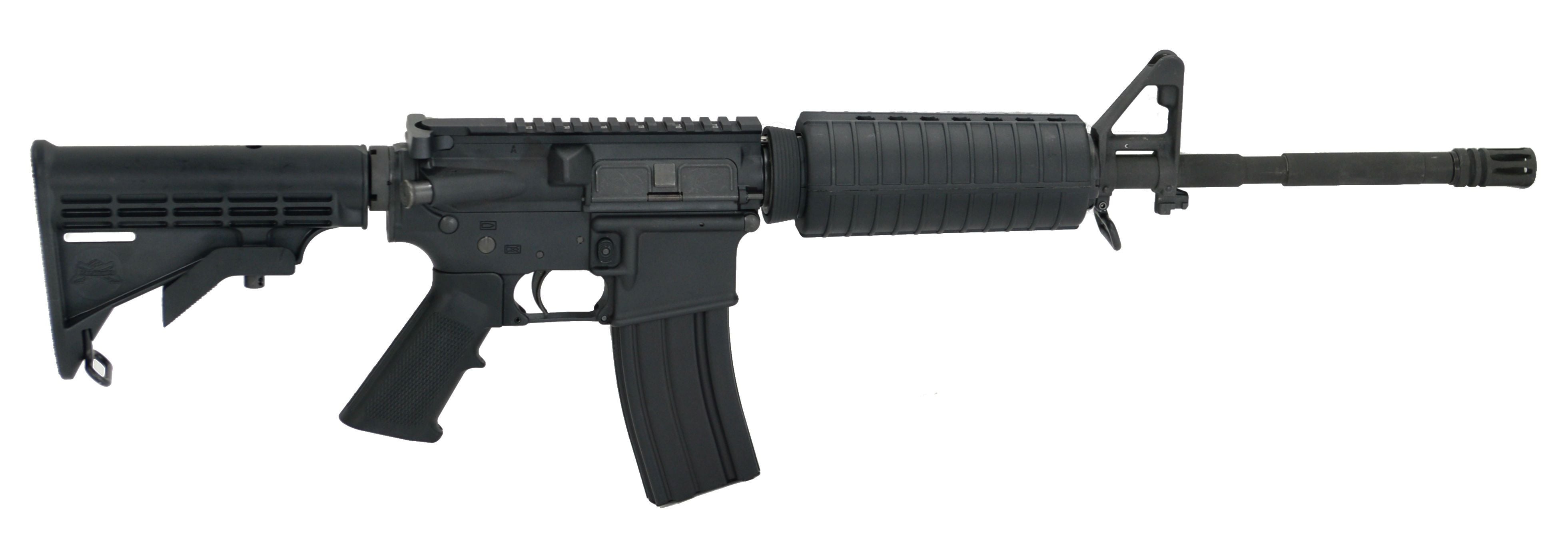 PSA PA-15 Classic AR-15 Rifle 5.56 16" Nitride M4 Carbine, Black