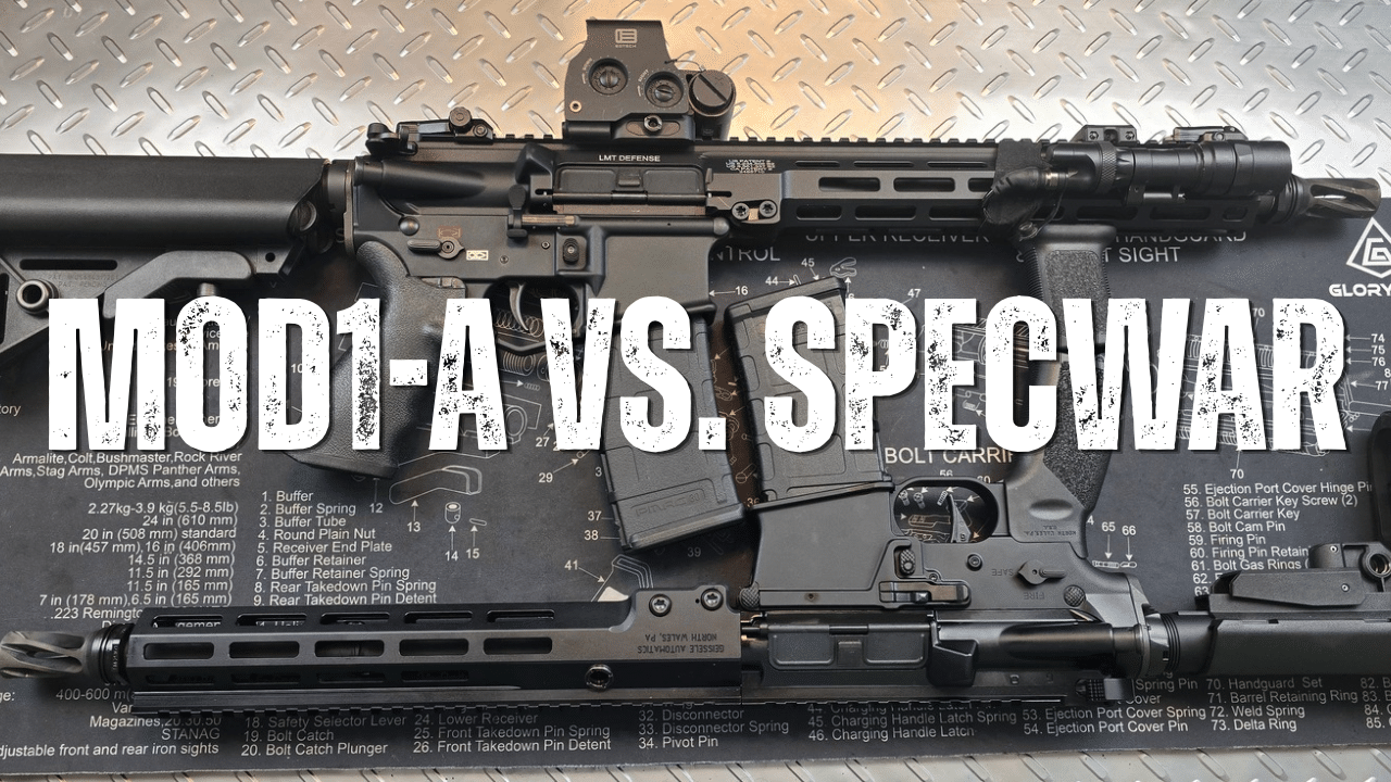Knights KS1 vs. Knights SR-15 Mod 2 E3